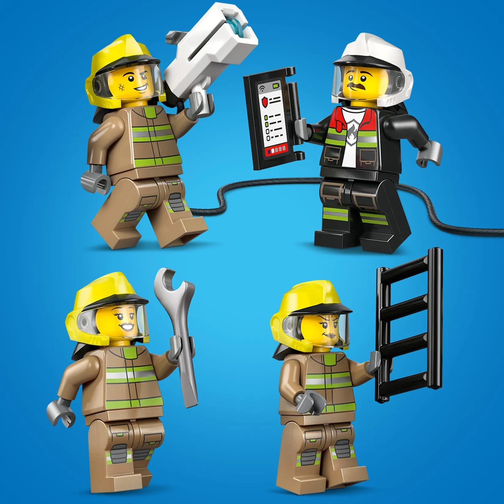 Outlet City Airport Fire Truck Kids Assembly & Construction