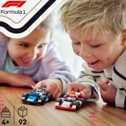Sale City F1® Williams Racing & Haas F1® Race Cars Kids Assembly & Construction