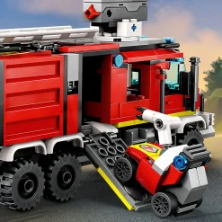 Hot City Fire Command Truck Kids Assembly & Construction