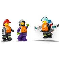 Hot City Fire Rescue Boat Kids Assembly & Construction