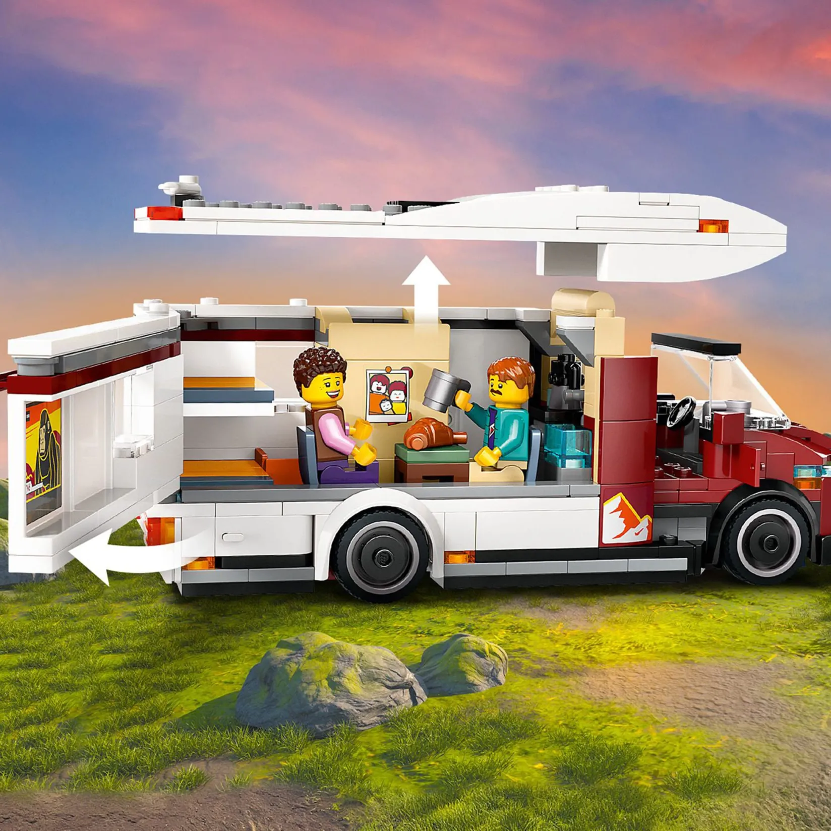Assembly & Construction>LEGO® City Holiday Adventure Camper Van