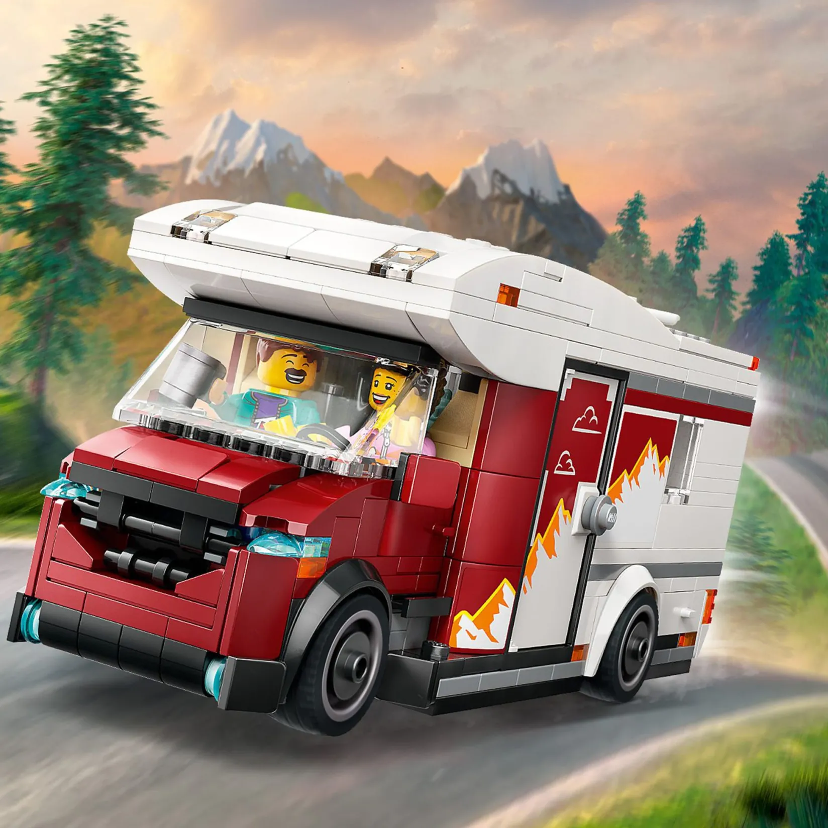 Assembly & Construction>LEGO® City Holiday Adventure Camper Van