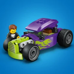 Online City Hot Rod Race Car Building Toy and Minifigure 60485 Kids Assembly & Construction