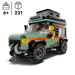 Assembly & Construction>LEGO® City Off-Road 4x4 Mountain Truck