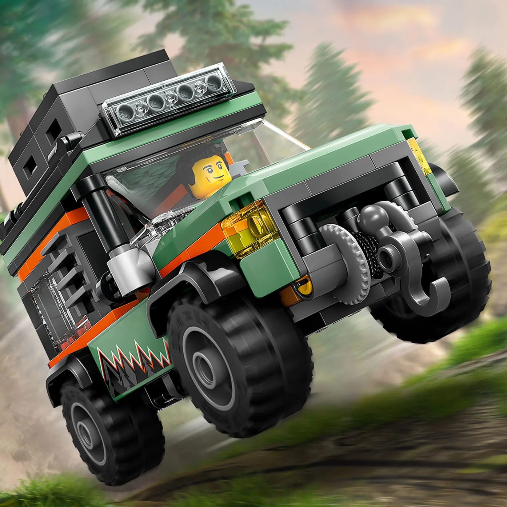 Assembly & Construction>LEGO® City Off-Road 4x4 Mountain Truck