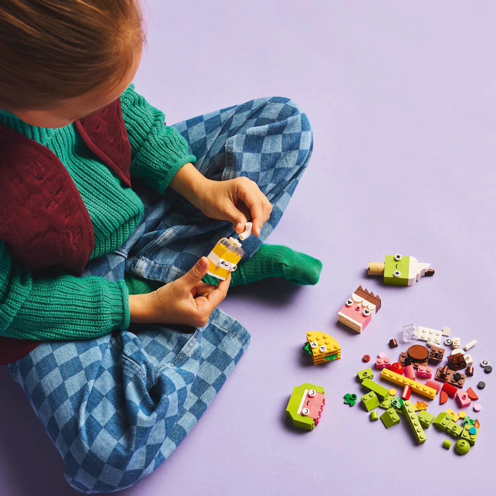 Best Classic Creative Food Friends Kids Assembly & Construction