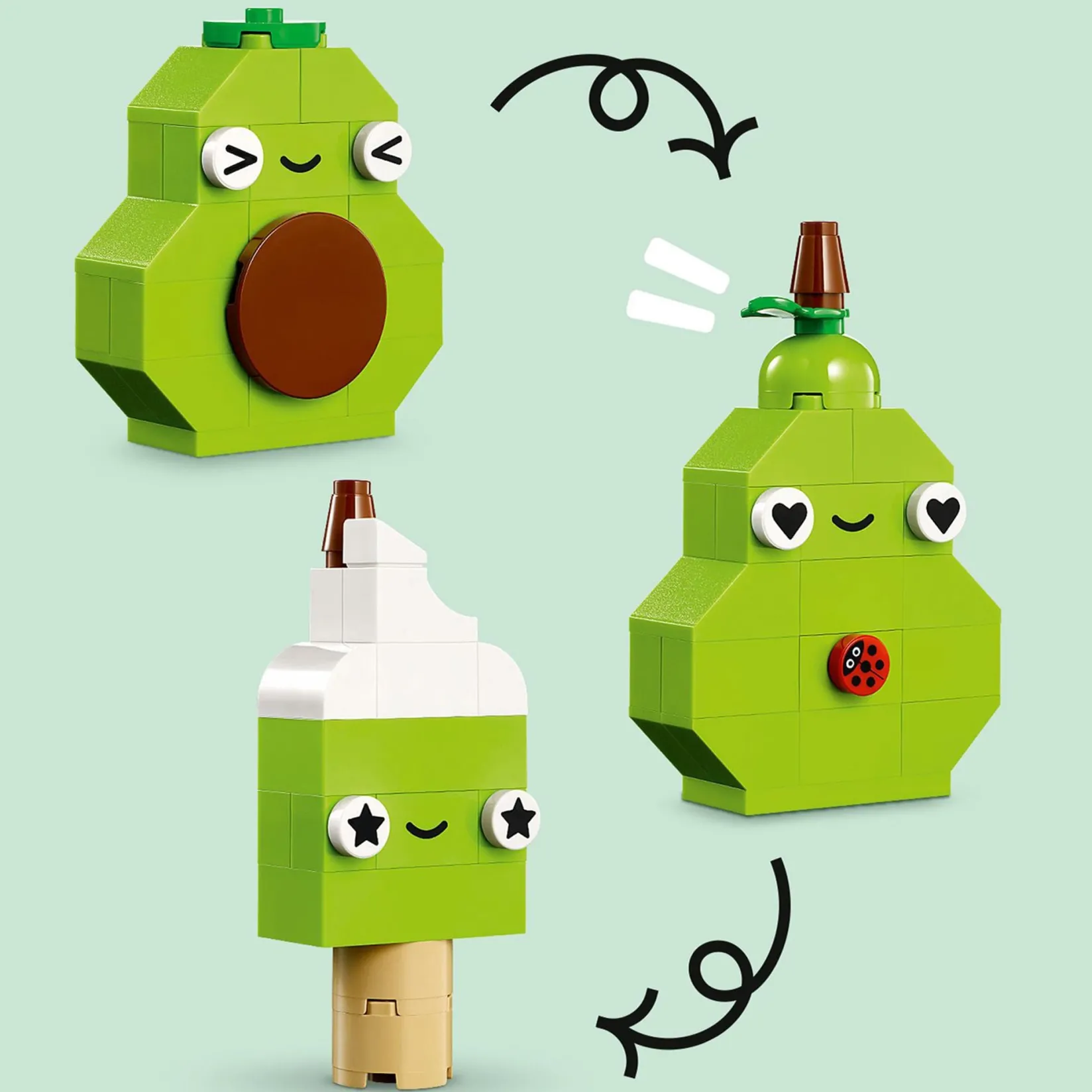 Best Classic Creative Food Friends Kids Assembly & Construction