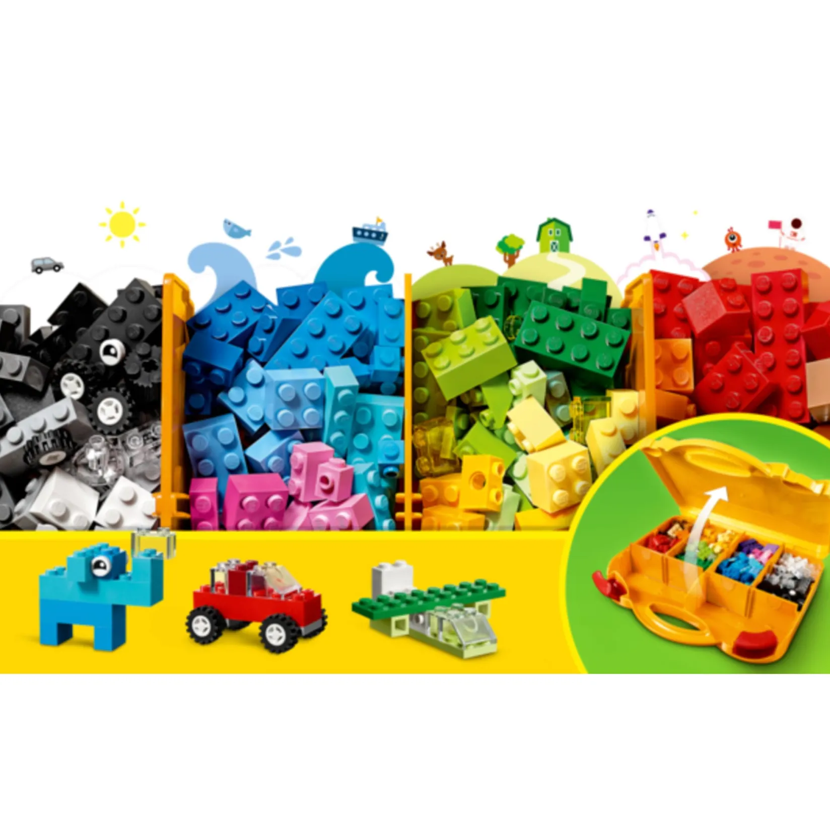 Sale Classic Creative Suitcase Kids Assembly & Construction