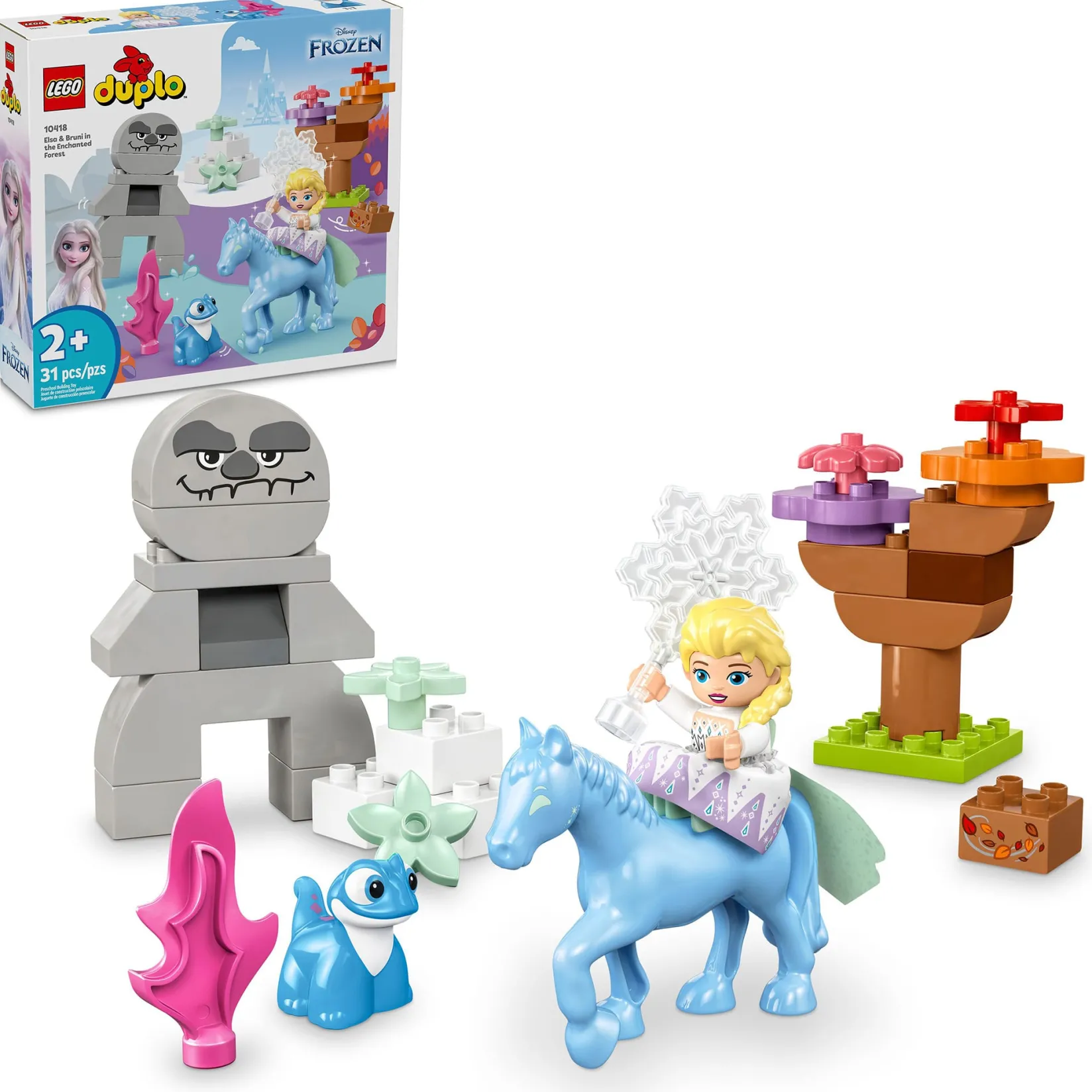 New DUPLO® | Disney Elsa & Bruni in the Enchanted Forest Kids Assembly & Construction