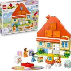 Assembly & Construction>LEGO® DUPLO® Bluey: Bluey’s Family House with Memory Game