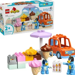 Assembly & Construction>LEGO® DUPLO® Bluey Ice Cream Trip with Bluey
