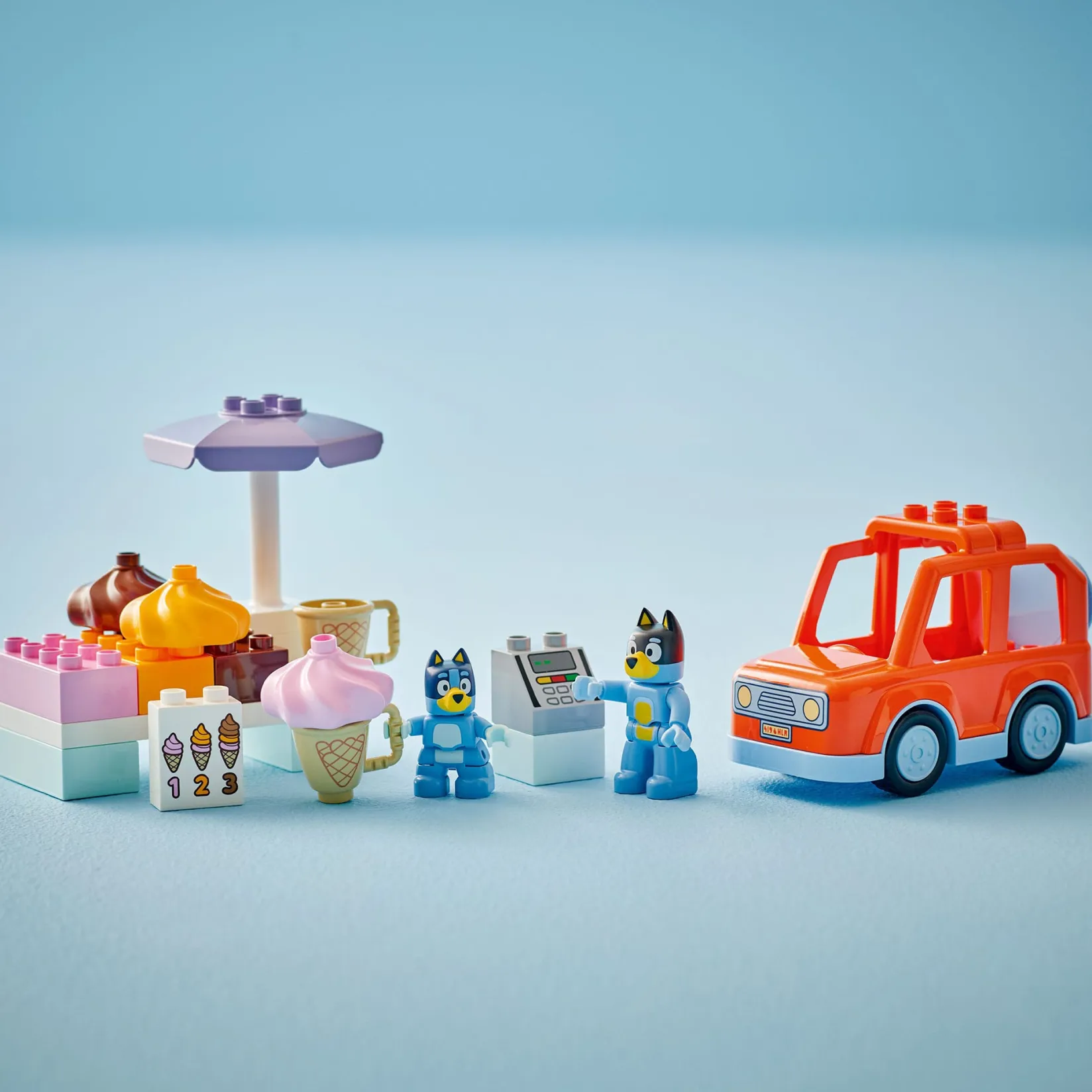 Assembly & Construction>LEGO® DUPLO® Bluey Ice Cream Trip with Bluey