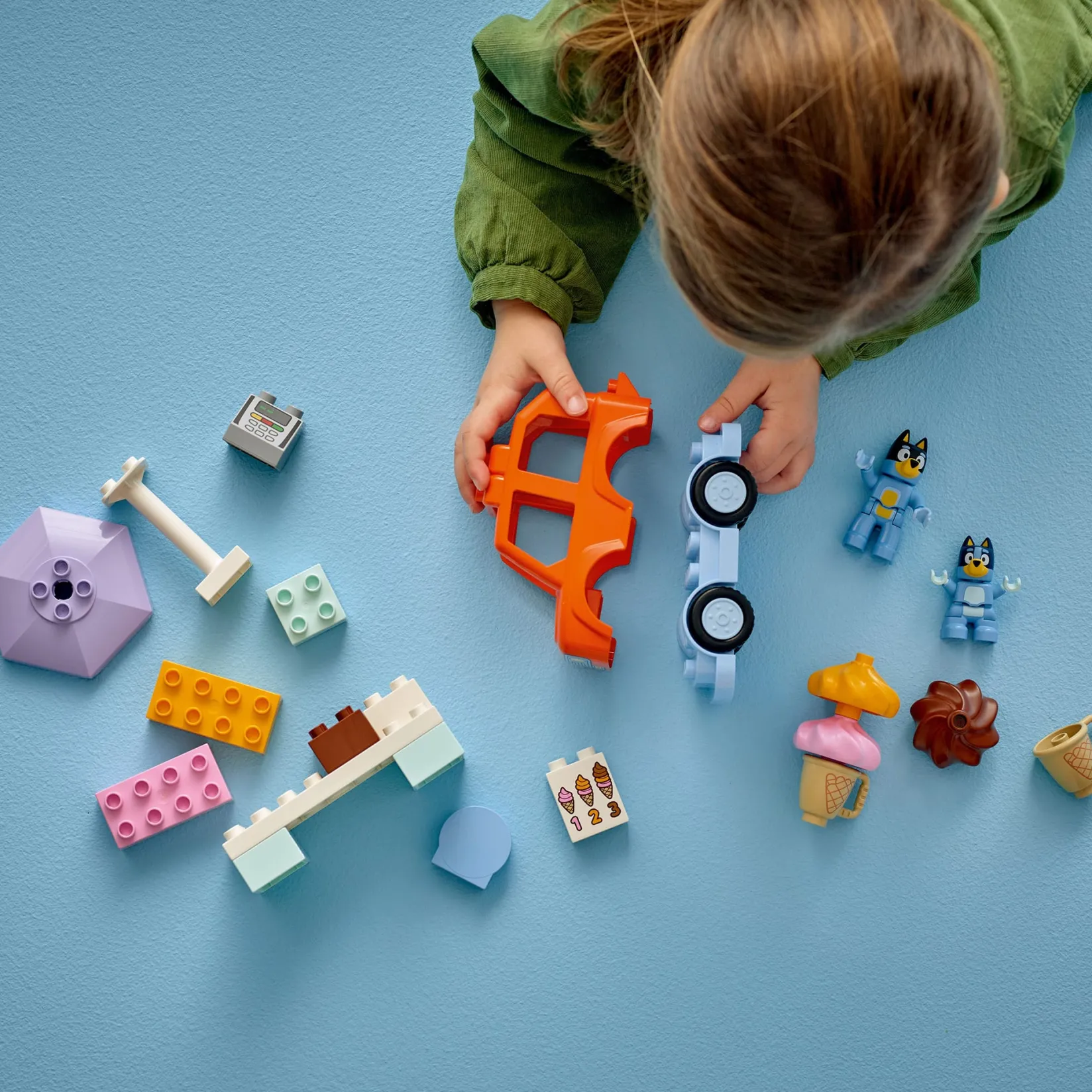 Assembly & Construction>LEGO® DUPLO® Bluey Ice Cream Trip with Bluey