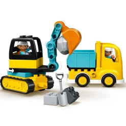 Online DUPLO® Construction Truck & Tracked Excavator Kids Assembly & Construction