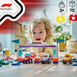 Assembly & Construction>LEGO® DUPLO® Town F1® Team Race Cars & Drivers