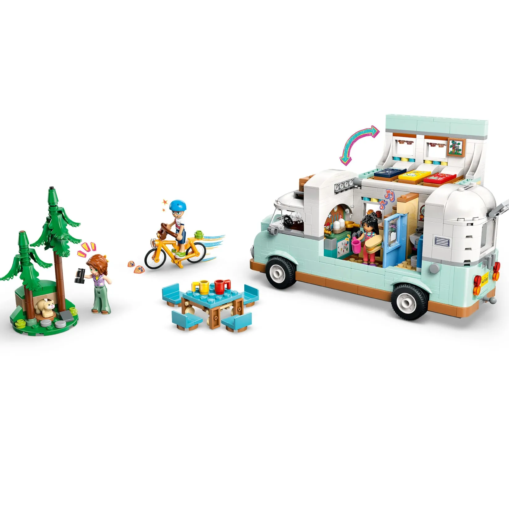 Clearance Friends Friendship Camper Van Adventure Kids Assembly & Construction