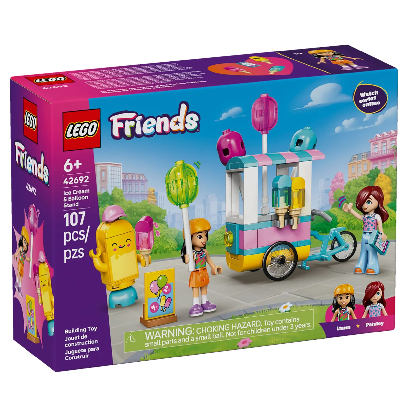 Assembly & Construction>LEGO® Friends Ice Cream & Balloon Stand
