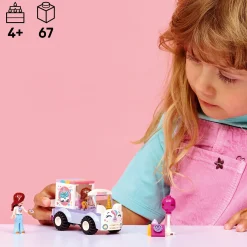 Hot Friends Unicorn Cake Delivery Car Kids Assembly & Construction