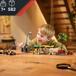 Assembly & Construction>LEGO® Jurassic World Raptor & Titanosaurus Tracking Mission