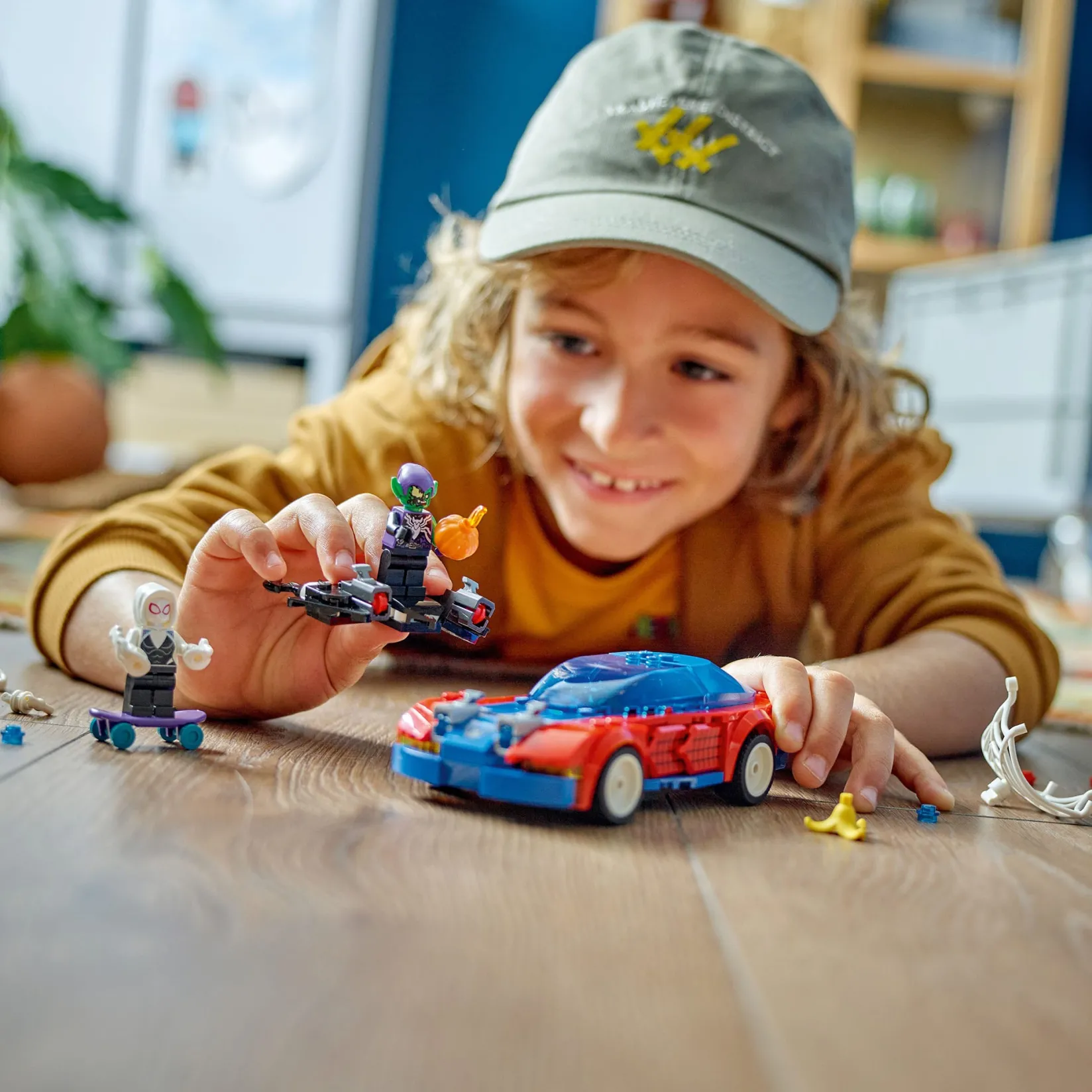 Assembly & Construction>LEGO® Marvel Spider-Man Race Car & Venom Green Goblin