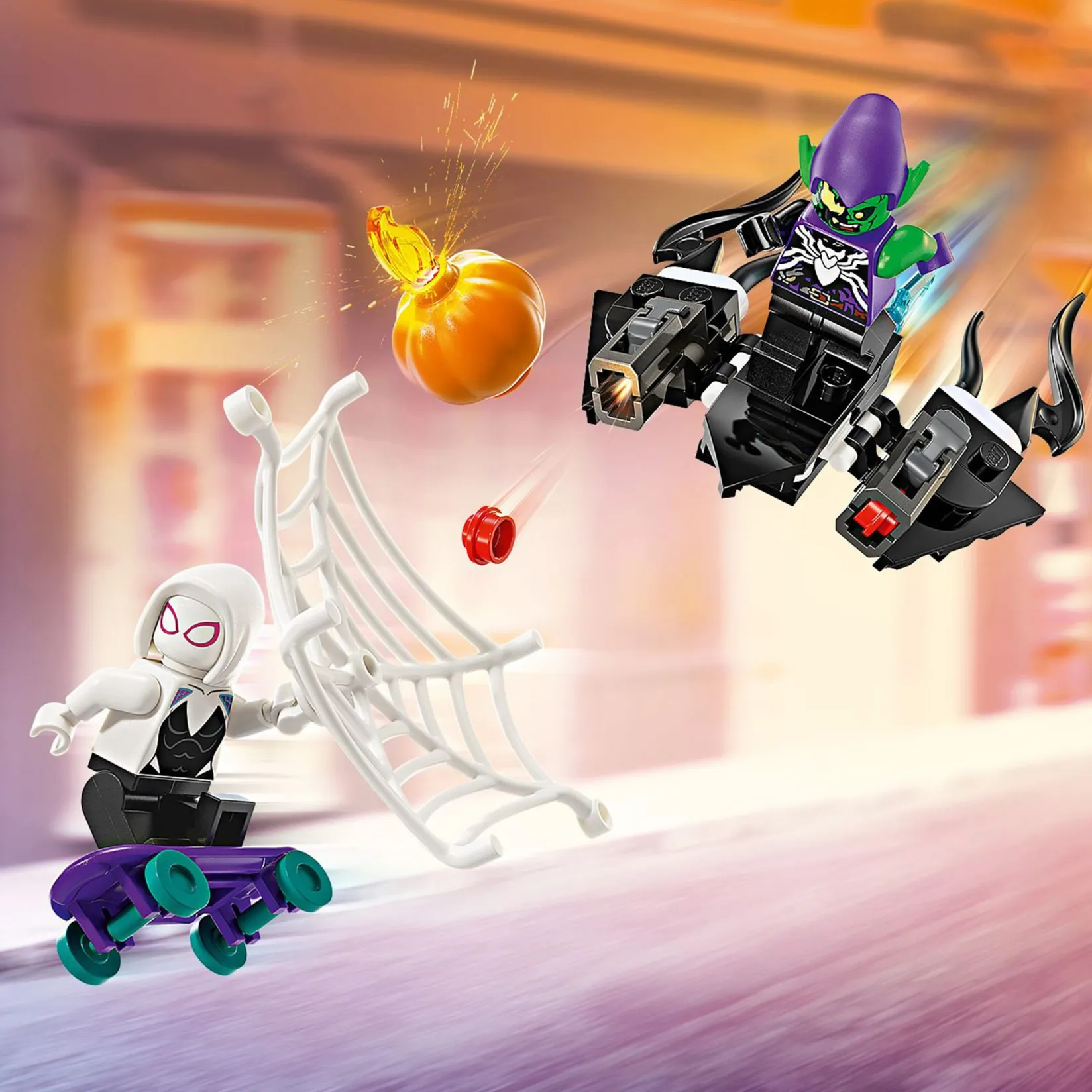 Assembly & Construction>LEGO® Marvel Spider-Man Race Car & Venom Green Goblin
