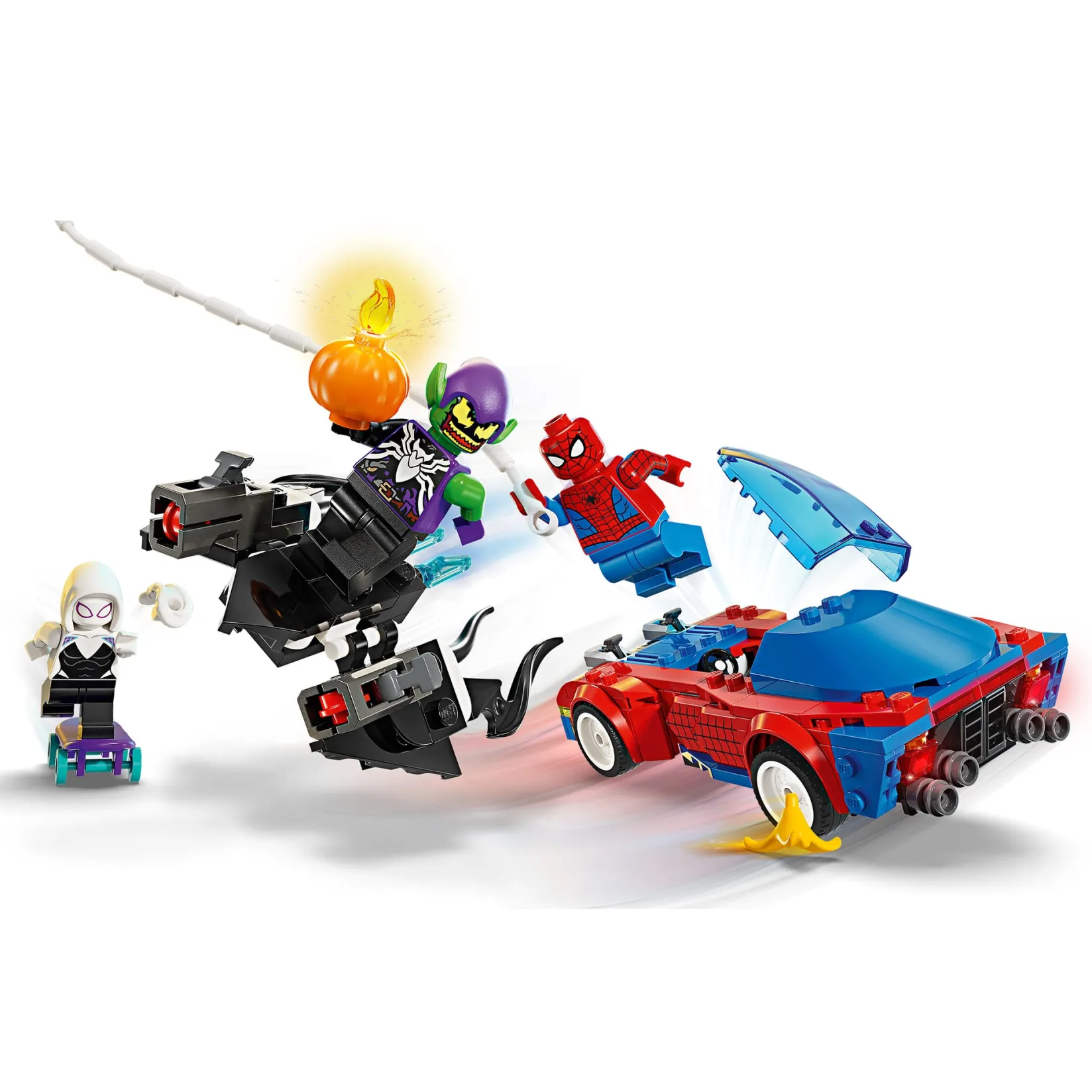 Assembly & Construction>LEGO® Marvel Spider-Man Race Car & Venom Green Goblin
