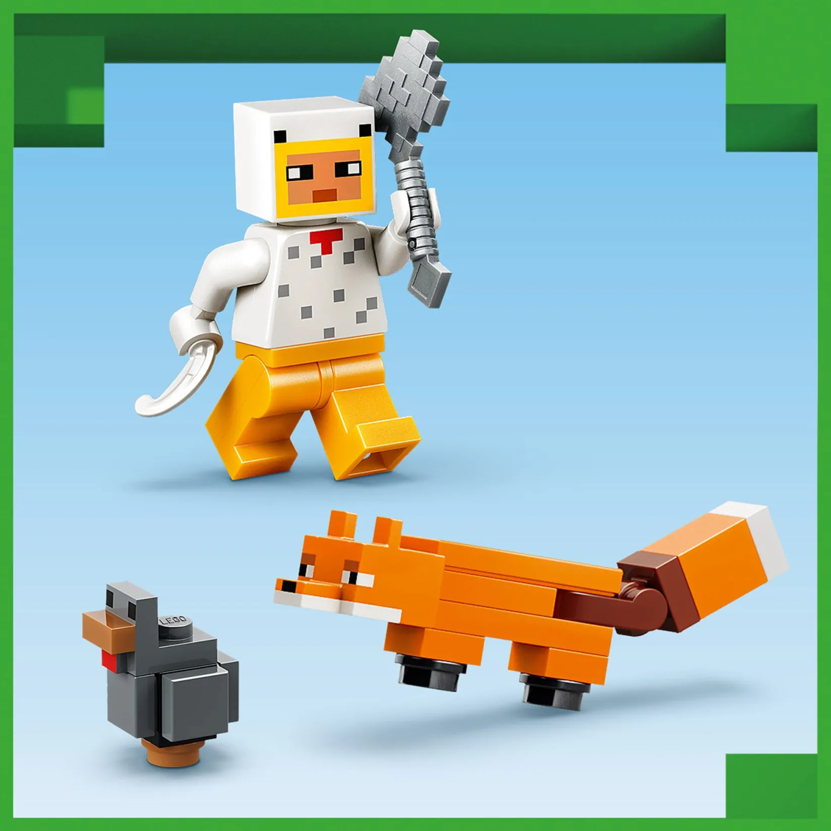 Assembly & Construction>LEGO® Minecraft® Chicken Farm