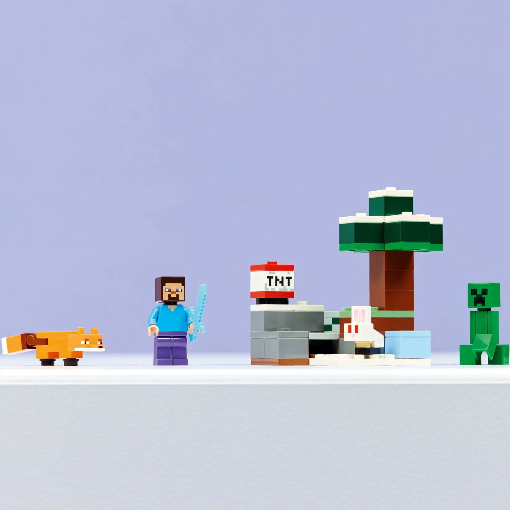 Assembly & Construction>LEGO® Minecraft® Steve’s Taiga Adventure