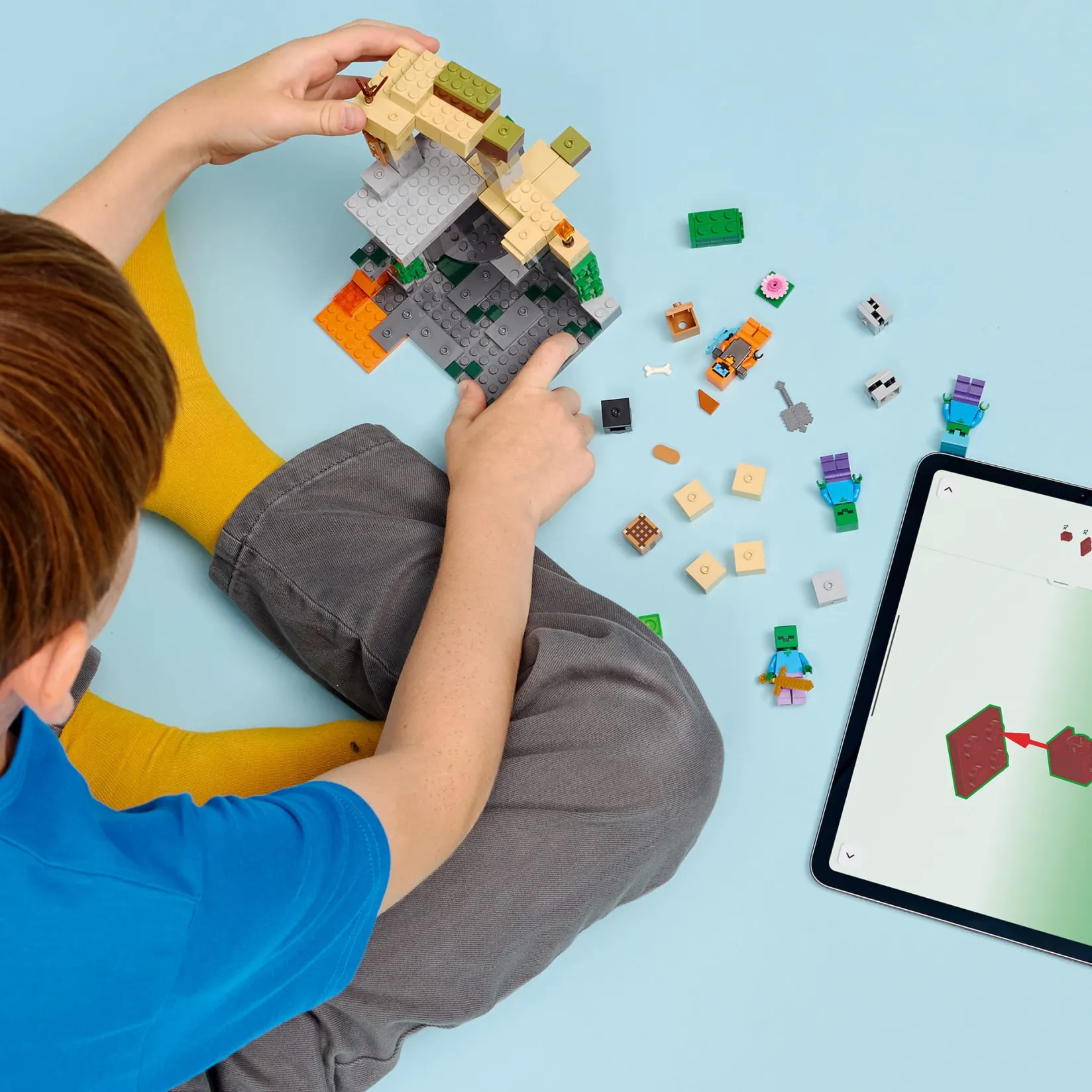 Assembly & Construction>LEGO® Minecraft® Zombie Dungeon