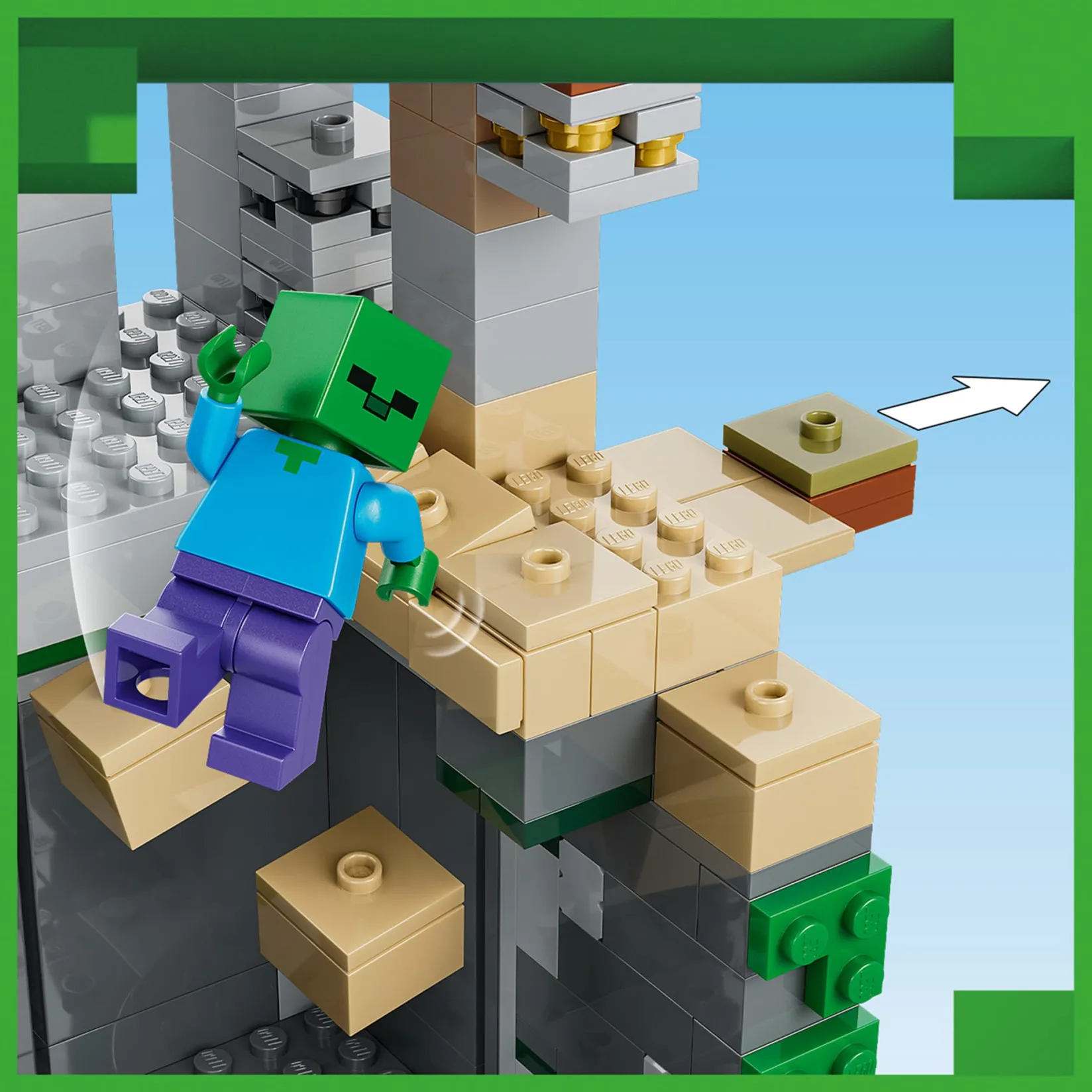 Assembly & Construction>LEGO® Minecraft® Zombie Dungeon