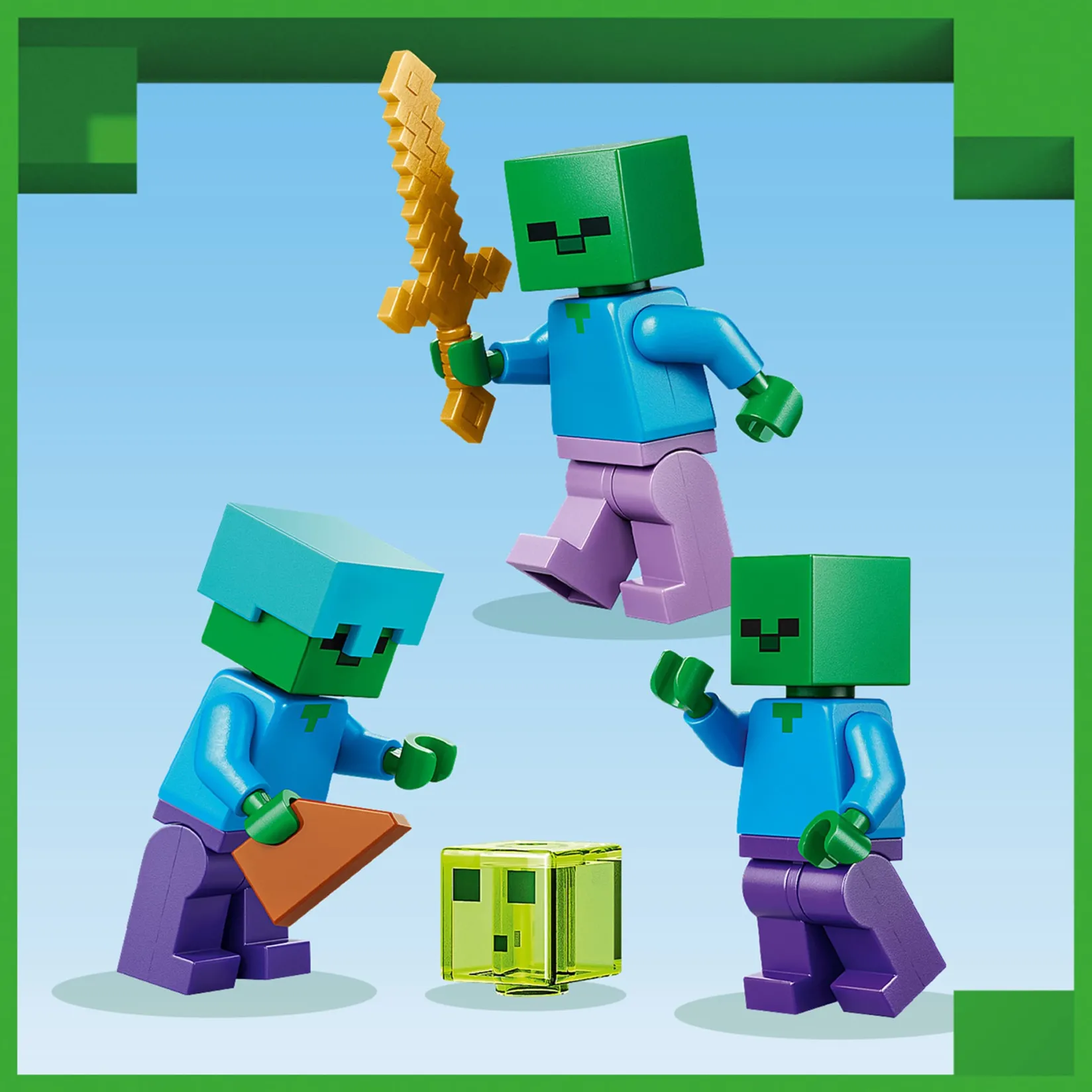 Assembly & Construction>LEGO® Minecraft® Zombie Dungeon