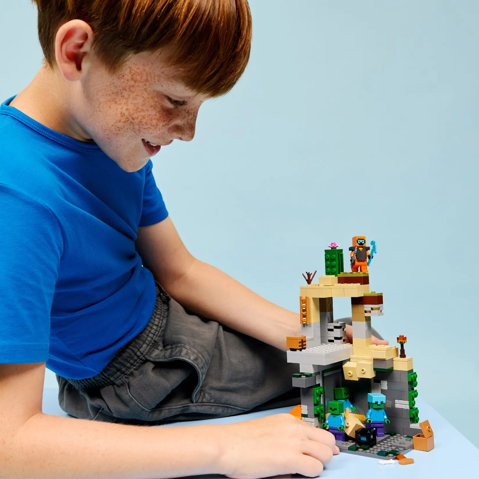 Assembly & Construction>LEGO® Minecraft® Zombie Dungeon