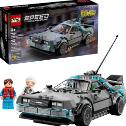 Sale Speed Champions Time Machine from Back to the Future Kids Assembly & Construction