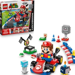 Assembly & Construction>LEGO® Super Mario™: Mario Kart™ – Interactive Mario™ & Standard Kart