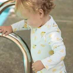 New Lemons Uv Long Sleeve Swimsuit 0-24m Swimsuits