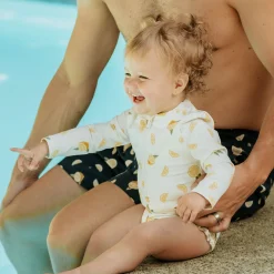 New Lemons Uv Long Sleeve Swimsuit 0-24m Swimsuits