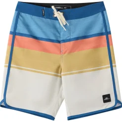 Swimsuits>O'Neill Lennox Scallop Boardshort 8-16 Beige
