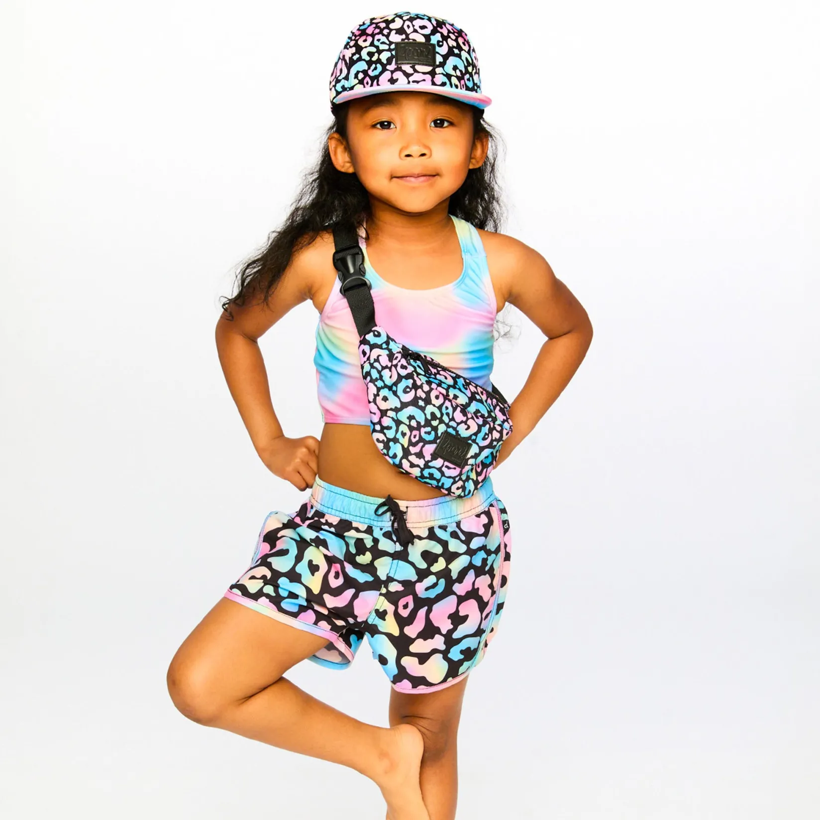 Discount Leopard Cap 3-14 Kids Hats & Caps