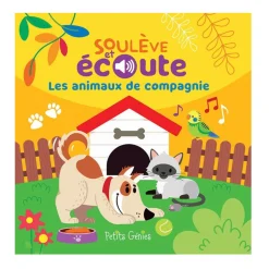 Quebec Books|Baby 0-2 Years>Prologue Les animaux de compagnie - Soulève et écoute