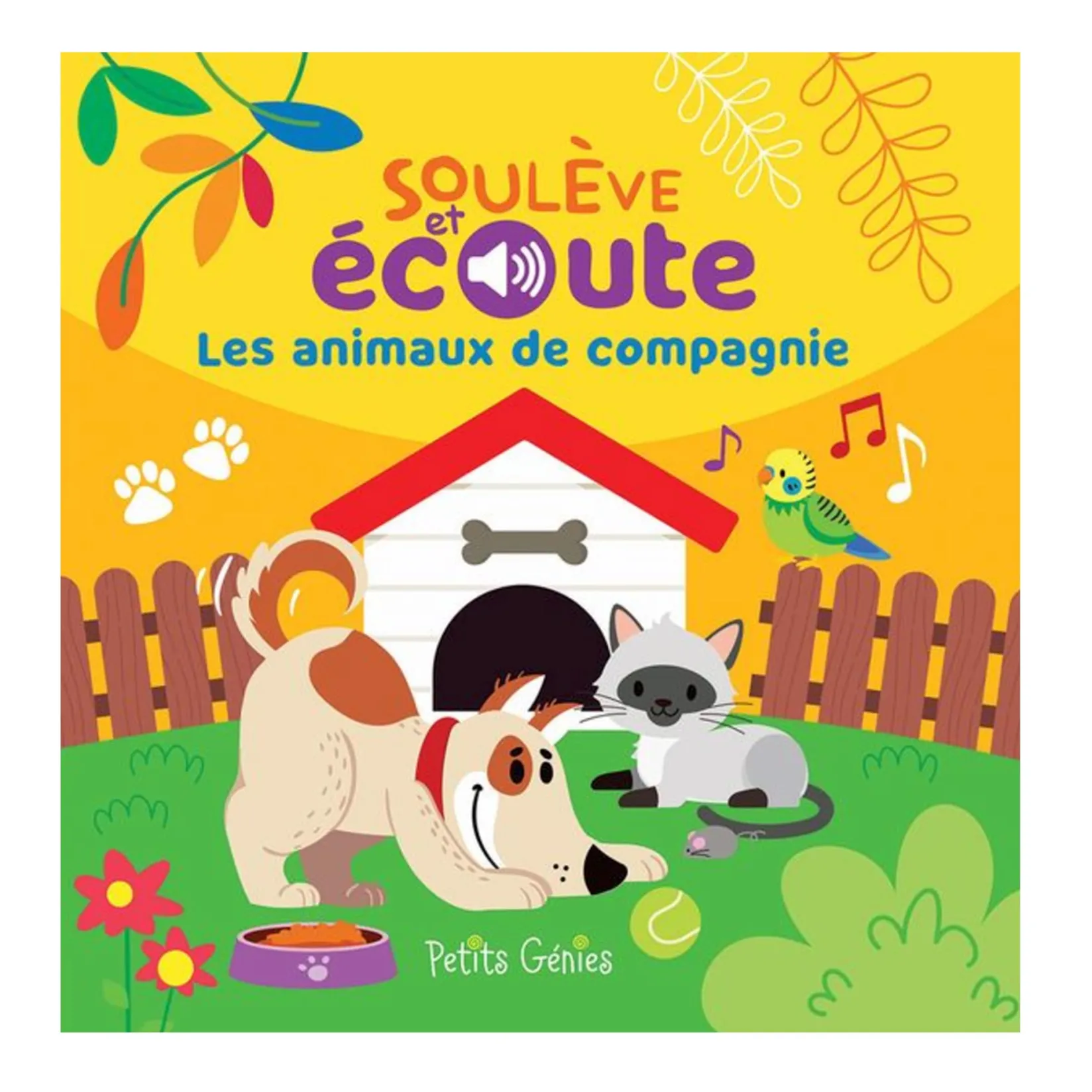 Quebec Books|Baby 0-2 Years>Prologue Les animaux de compagnie - Soulève et écoute