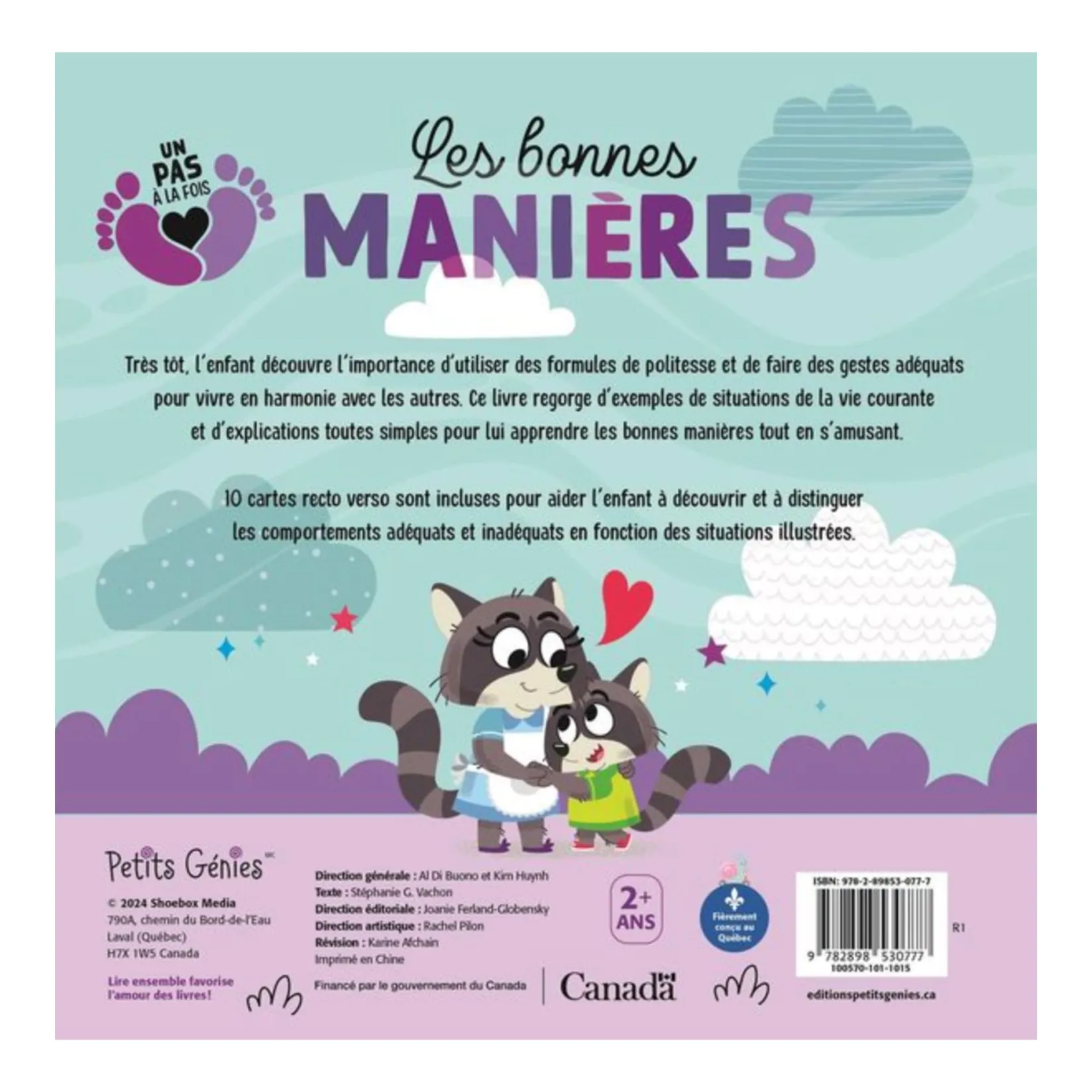 Quebec Books|4 Years And Over>Prologue Les Bonnes Manières