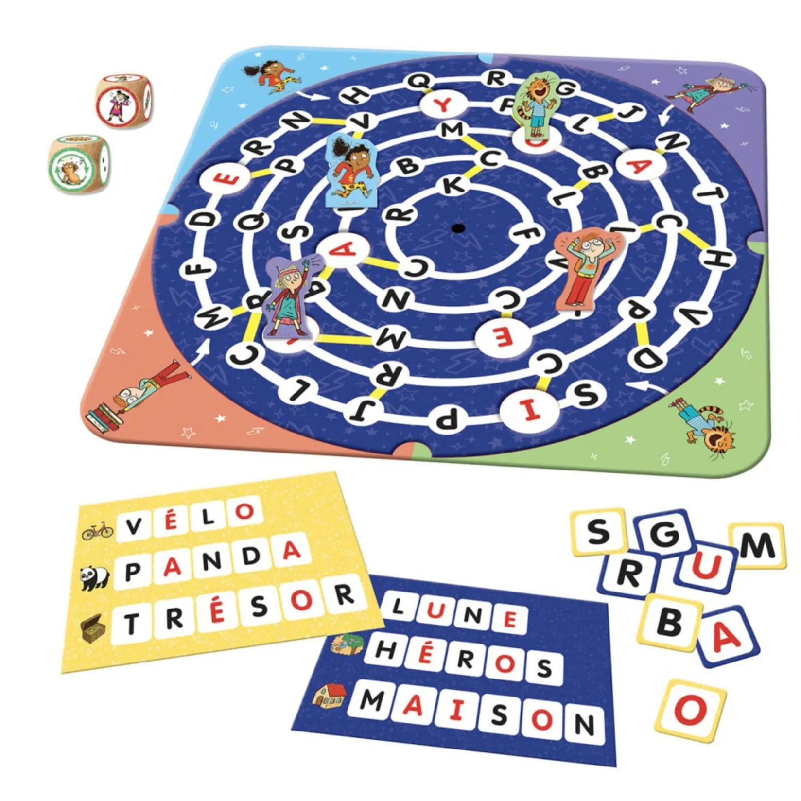 Hot Les héros de 1re année - la chasse aux lettres Kids Board Games