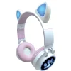 Motorized & Electronic>Kid Jouets Lexibook - 2 in 1 Bluetooth® and Wired Headphones with lights - Cat Ear