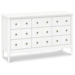 New Liberty 9 Drawers Dresser - Warm White Storage Furniture