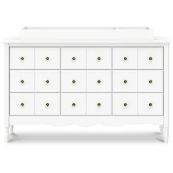New Liberty 9 Drawers Dresser - Warm White Storage Furniture