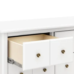 New Liberty 9 Drawers Dresser - Warm White Storage Furniture