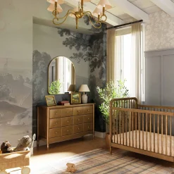 Hot Liberty 6-Drawer Assembled Dresser - Natural Walnut Storage Furniture