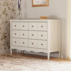 Outlet Liberty 6-Drawer Assembled Dresser - Warm White Storage Furniture