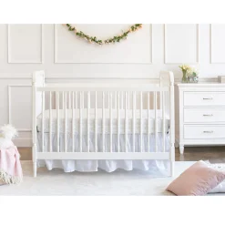 Outlet Liberty 3-in-1 Convertible Spindle Crib With Conversion Kit - Warm White Cribs & Mattresses|Cribs & Mattresses