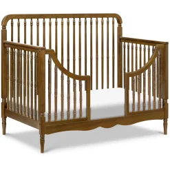 Liberty 4-in-1 Convertible Spindle Crib - Natural Hazelnut Cribs & Mattresses|Cribs & Mattresses
